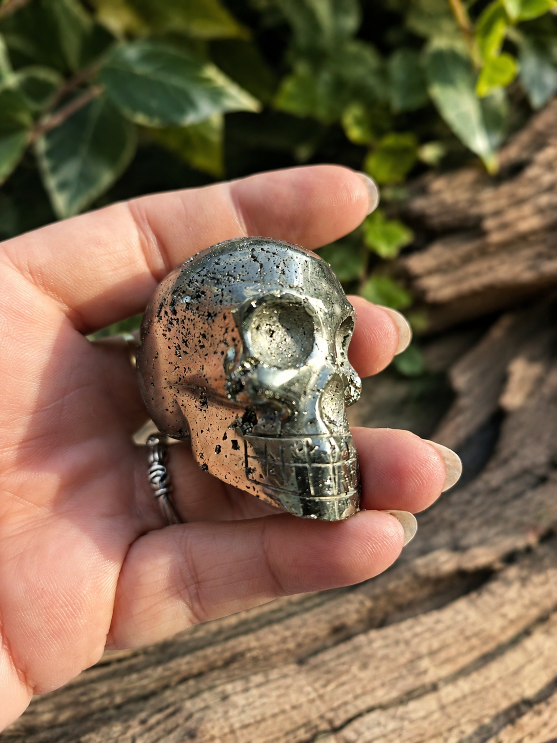 Crâne en pyrite – 145 g