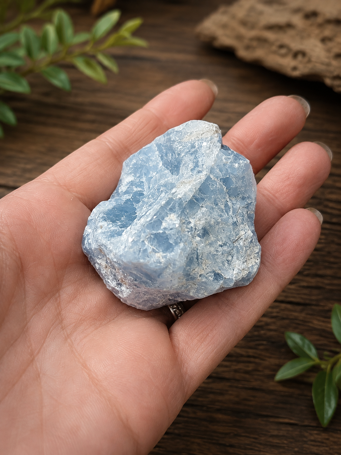 Calcite bleue – Calme et expression  mb-ca-001