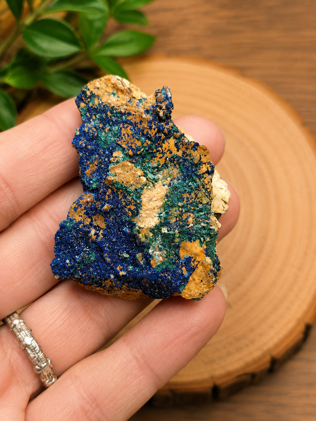 Azurite Malachite brutte – Clarté et transformation