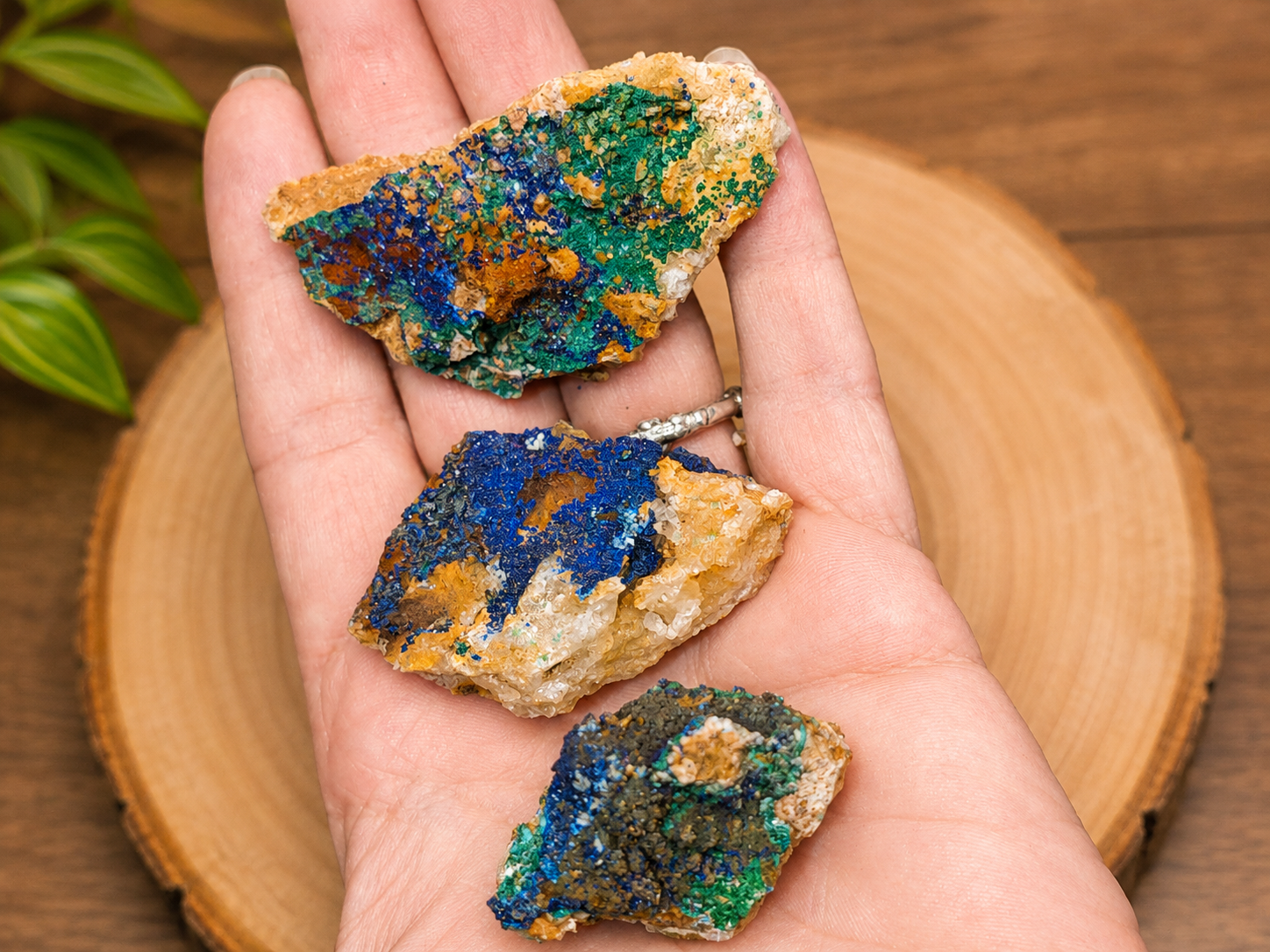 Azurite Malachite brutte – Clarté et transformation